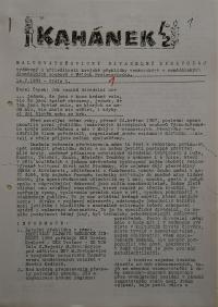 Hradec Králové, Krajské kulturní středisko, Impuls, Malé Svatoňovice, KP vesnických divadelních souborů, 1989