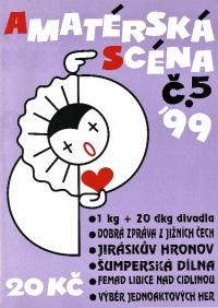 Amatérská scéna, titulní strana, 1999/5