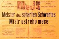 Osík, JDO, Mistr ostrého meče, okupačními úřady nařízený dvojjazyčný plakát, 1944