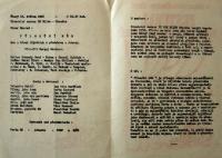 Ústí nad Orlicí, Kociánovo Ústí 1960, program festivalu