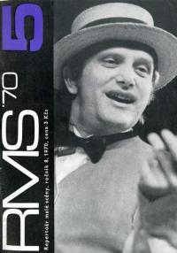 Repertoár malé scény, titulní strana, 1970/5