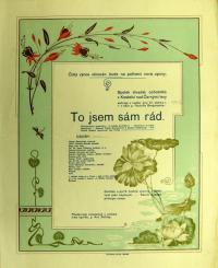 Kostelec nad Černými Lesy, SDO, To jsem sám rád - plakát, 1902