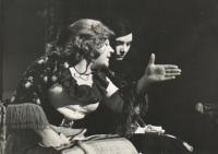 Pelhřimov, Rieger, Dva muži v šachu, Marie Steinhauserová jako Bianca, 1982