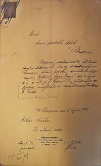 Chrudim, Strana středostavovská, Koflíček Marie Terezie, 1922