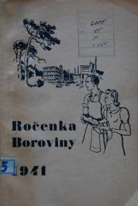 Třebíč, Borovina, Ročenka Boroviny, 1941