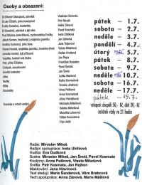 Netolice, Tyl, Srdce v rákosí - program, 2005