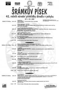 Písek, Šrámkův Písek - plakát, 2003