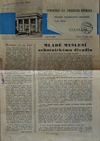 Sezemice, Spolek divadelních ochotníků, plakáty