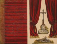 Vosátka, rodinné loutkové divadlo, opona, tisk.arch