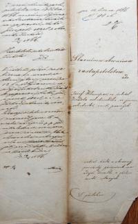 Humpolec, SDO, žádost o dotaci na činnost, 1866