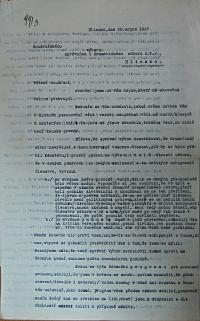 Hlinsko, DTJ, Zpráva o činnosti 1927