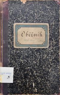 Vrchovina, Čtenářská a divadelní jednota, Oběžník, 1925 - 1938