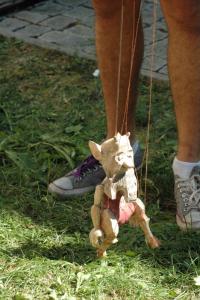 Hronov, předváděčka semináře L jako Loutkový seminář Tomáše Běhala, CP Jiráskův Hronov 2015