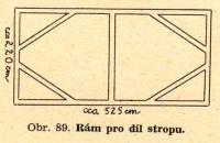 Cimler, František, Praktické jeviště, obr. 89, rám pro díl stropu, 1946