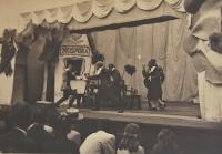 Lysá nad Labem, výstava DIVADLO JE PODIVUHODNÁ VĚC..., výstavní panel, 2018