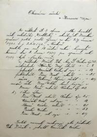 Častrov, Vrchlický, volba funkcionářů na valné hromadě, 1939