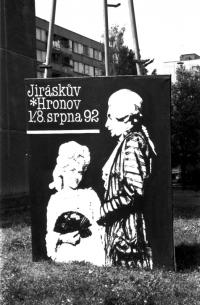 Jiráskův Hronov - plakát, JH 1992