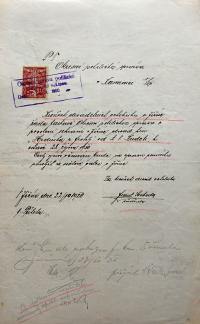 Jižná, Kroužek divadelních ochotníků, Hrdinka z fronty, 1926