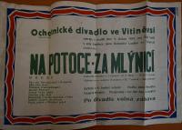 Vitiněves, SDO, Na potoce - za mlýnicí - plakát, 1939