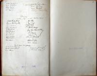 Chrast, Tyl, Památní kniha divadelního spolku, 1880