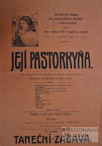 Chotovice, Hospodářská beseda - plakát, 1913