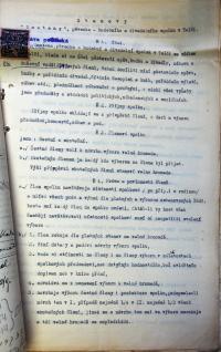 Telč, Smetana, spolkové stanovy, 1924