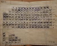 Bohuňovice, Hasiči, plán sedadel, 1939