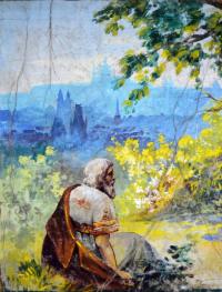 Habartice, detail opony