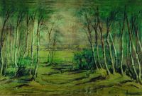 Kameničky, Josef Dvořák: Prospekt lesa.