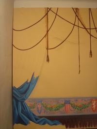 USA, New York, Česká národní budova, malba nové opony, 2007