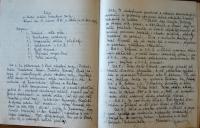 Třebíč, Jiráskův okrsek, protokoly ze schůzí 1920-1940