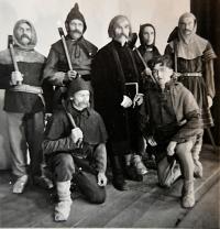 Čečelice, Z nejstarších dob našeho kraje, Kroužek divadelních ochotníků