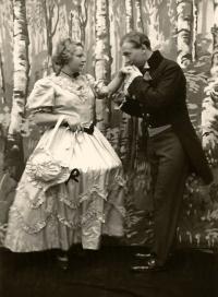 Praha-Kobylisy, Lidové divadlo, Taneček panny Márinky, 1937