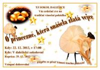Dalešice, DUSOT, O princezně, která našla zlatá vejce - plakát, 2012