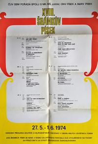 Písek, Šrámkův Písek, plakát, 1974