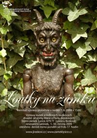 Lysice, Loutky na zámku I - pozvánka, 2009