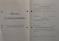 Bystré, OP divadelních souborů - program, 1976