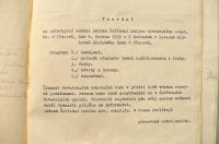Přerov, SDO,  pozvánka na ustavující schůzi okrsku ÚMDOČ, 1939