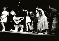 Kroměříž, DS Domu kultury, Malované na skle, CP Divadelní Třebíč 1997