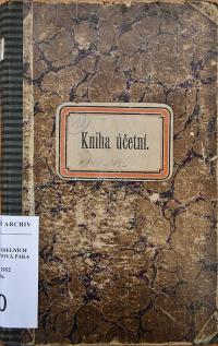 Nová Paka, SDO, Kniha účetní, 1895 - 1922