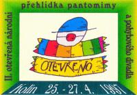 Kolín, CP Otevřeno, propagační dopisnice, 1997