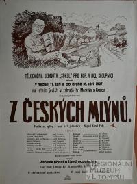 Sloupnice, Sokol, Z českých mlýnů - plakát, 1927