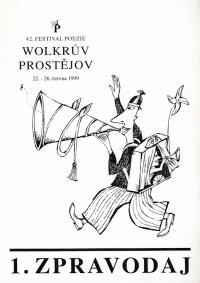 Prostějov, 42. Wolkrův Prostějov, zpravodaj, 1999, č. 1, titl. str.