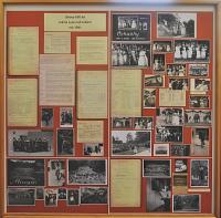 Lysá nad Labem, výstava DIVADLO JE PODIVUHODNÁ VĚC..., výstavní panel, 2018