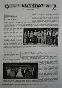 Josefův Důl, J. K. Tyl, Josefodolské divadelní jaro, Kukátko č. 2, 2016