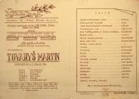 Praha-Žižkov, Wolker, Tovaryš Martin - plakát, 1948