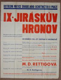 09.JH, programový plakát, 2, 1939.