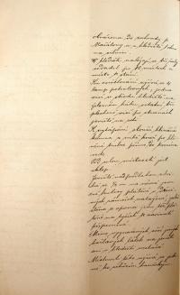 Cetoraz, popis divadelní místnosti č.p. 61, 1891