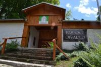 Hořice na Šumavě, Pašijové divadlo, novodobý areál pašijovych her, stav 2014