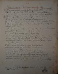 Hořice, JDO, Koncept spolkové kroniky, 1858 - 1933